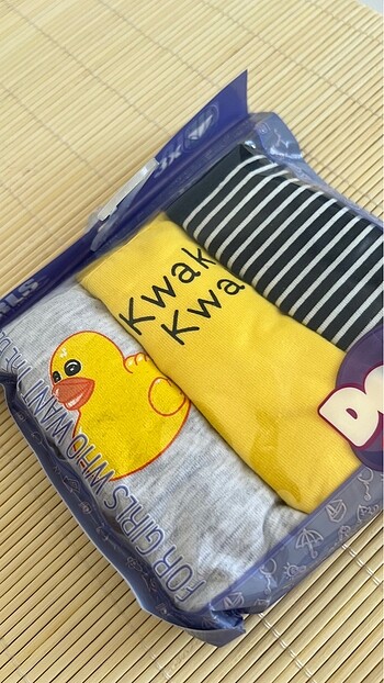 5-6 YAŞ KIZ ÇOCUK BİKİNİ ÇAMAŞIR-3 LÜ PAKET - Görsel 2