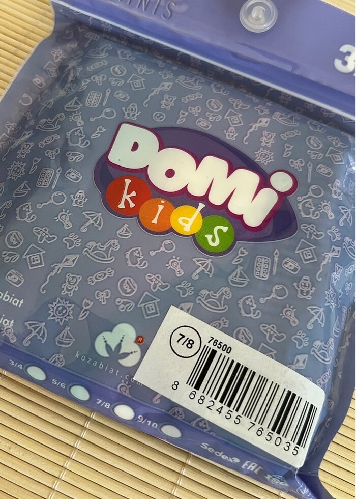 7-8 YAŞ KIZ ÇOCUK BİKİNİ ÇAMAŞIR-3 LÜ PAKET - Görsel 3