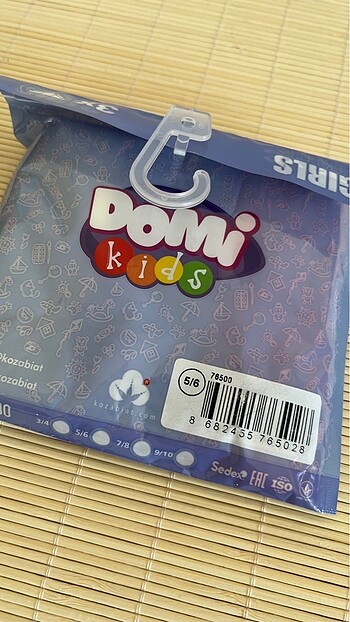 5-6 YAŞ KIZ ÇOCUK BİKİNİ ÇAMAŞIR- 3 LÜ PAKET - Görsel 3