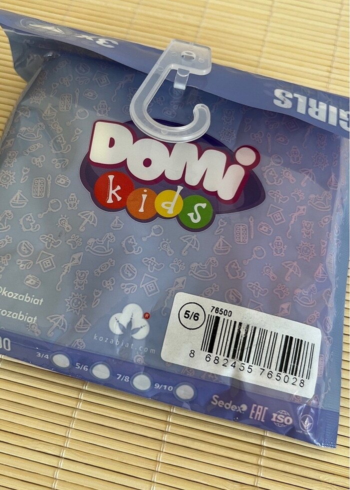 5-6 YAŞ KIZ ÇOCUK BİKİNİ ÇAMAŞIR- 3 LÜ PAKET - Görsel 3