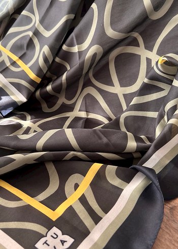 TUVA MARKA DESENLİ ŞAL - Görsel 3