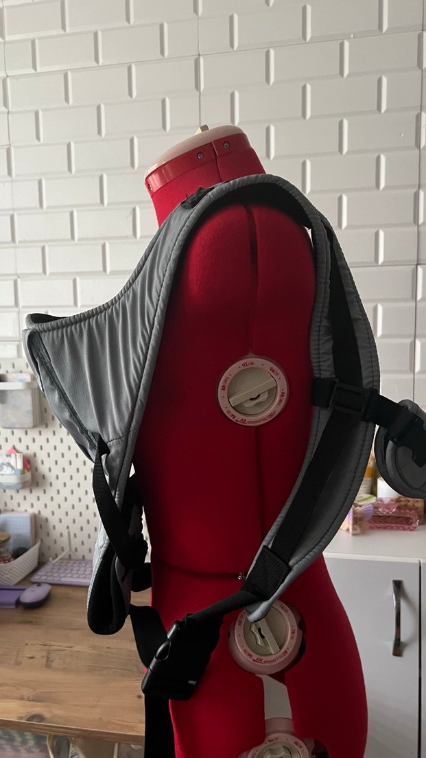 Kraft Gri Bebek Taşıyıcı Kanguru - Görsel 3