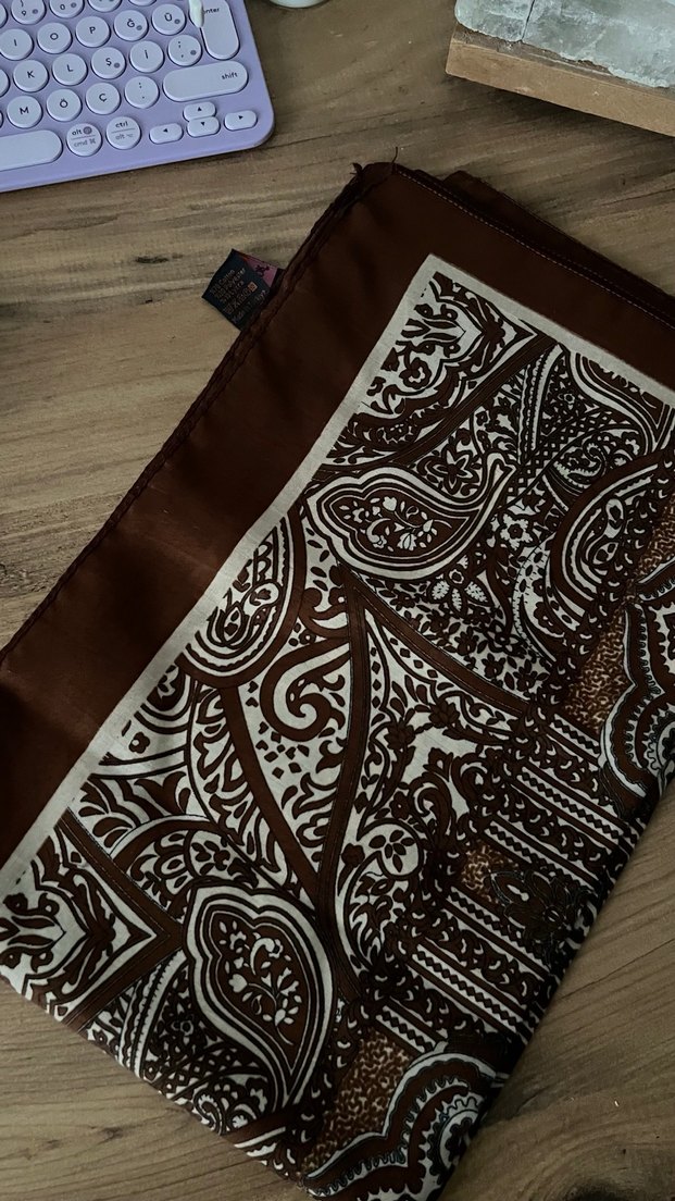 3 ADET ETNİK DESEN ŞAL - Görsel 4