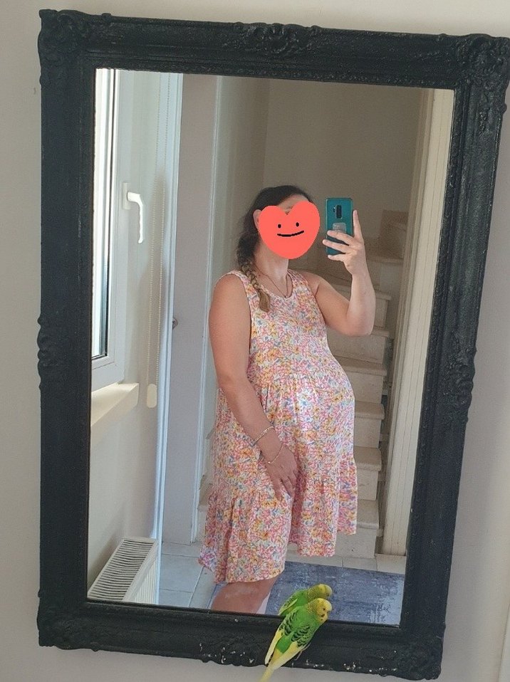 viscon hamile elbisesi - Görsel 4