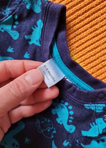 Erkek Bebek Kısa Kollu Renkli Body set - Görsel 7