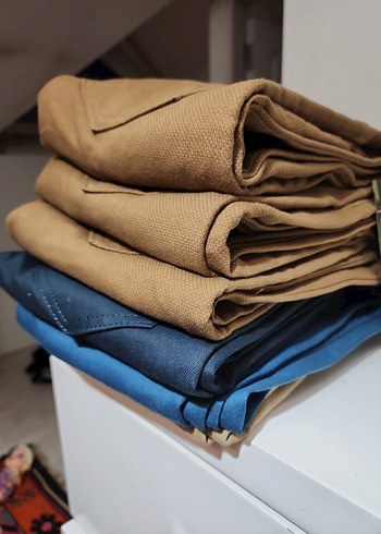 Kahverengi Kemerli Erkek Pantolon - Görsel 12