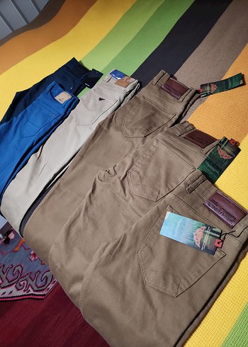 Kahverengi Kemerli Erkek Pantolon - Görsel 5