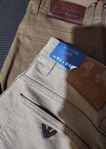 Kahverengi Kemerli Erkek Pantolon - Görsel 9