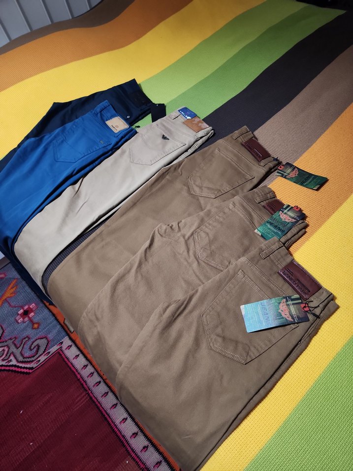 Kahverengi Kemerli Erkek Pantolon - Görsel 2