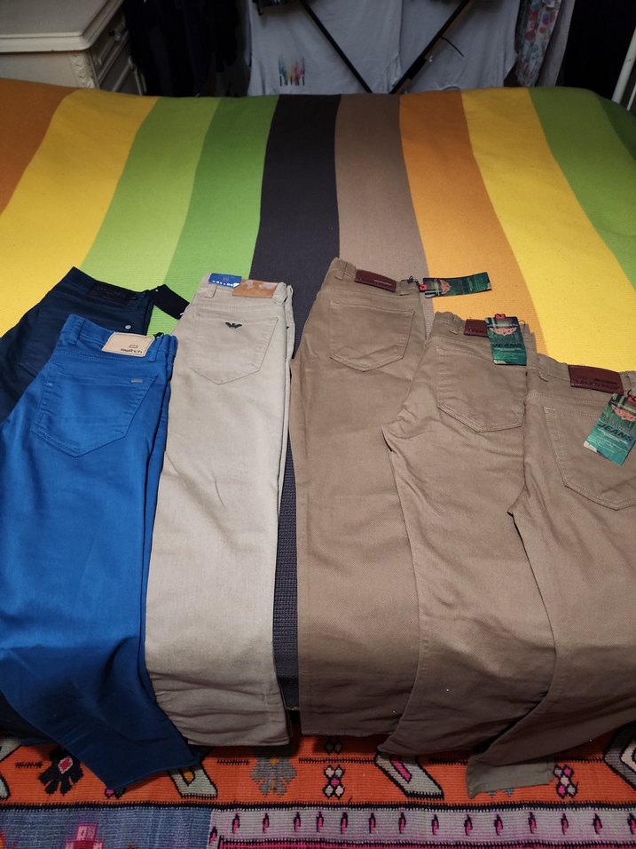 Kahverengi Kemerli Erkek Pantolon - Görsel 3