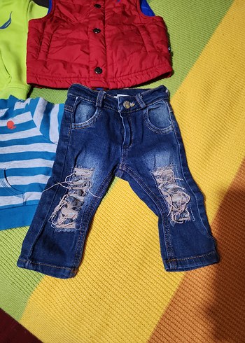 Renkli Bebek Erkek Kıyafet Takımı - Görsel 5