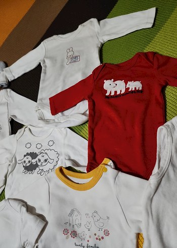 yenidogan erkek bebek toplu 9 parca - Görsel 3