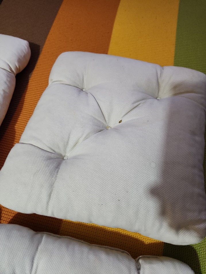 Beyaz Düz Kare Minder  dolgusu - Görsel 4