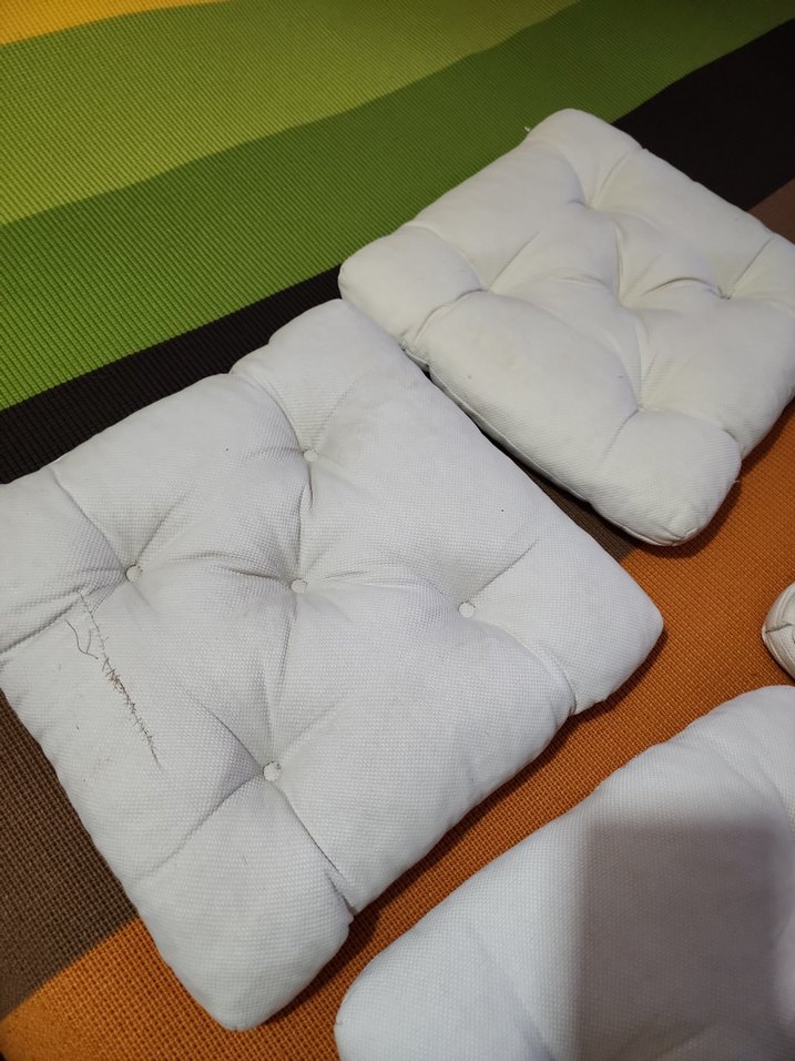 Beyaz Düz Kare Minder  dolgusu - Görsel 3