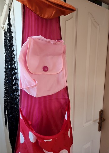 Renkli Pembe Çocuk Gardırop Düzenleyici - Görsel 7