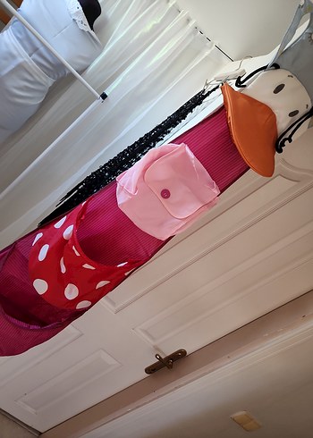 Renkli Pembe Çocuk Gardırop Düzenleyici - Görsel 4