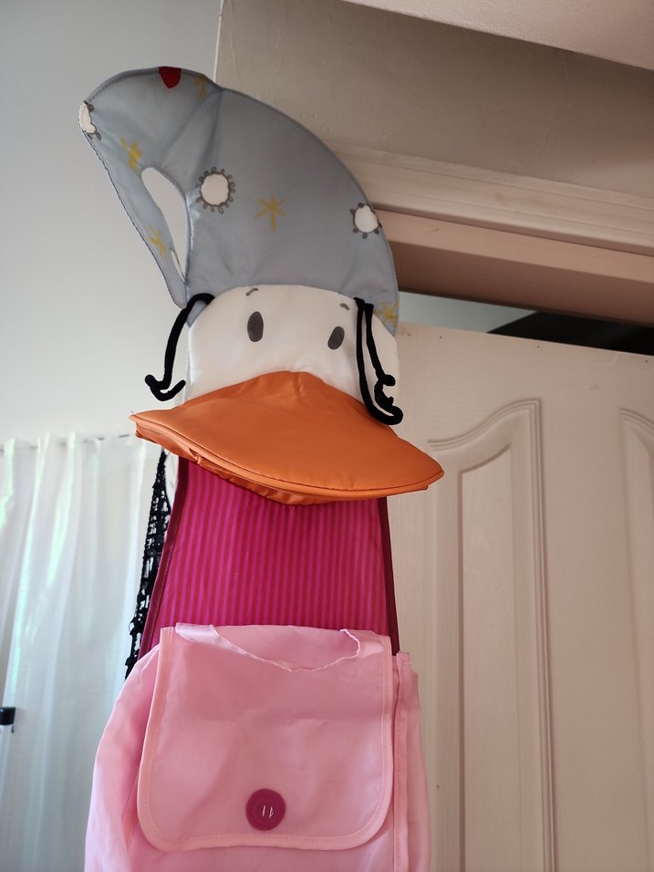 Renkli Pembe Çocuk Gardırop Düzenleyici - Görsel 5