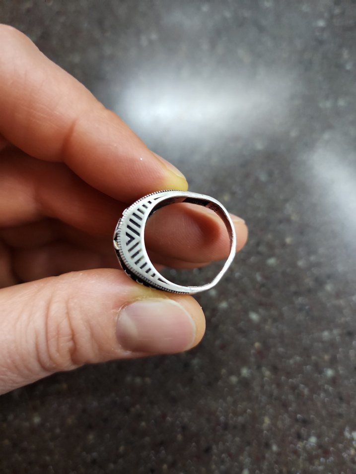 gumus Erkek Yüzügu - Görsel 3