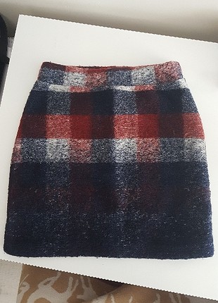 xs Beden çeşitli Renk koton kışlık mini etek