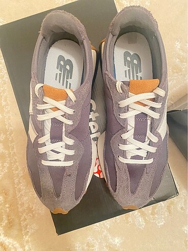 New balance 327 gri nubuk