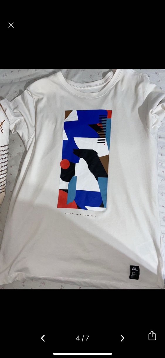 Baskılı Beyaz Erkek Kısa Kollu Tişört - Görsel 4