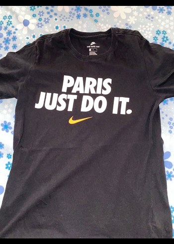 Paris Baskılı Siyah Erkek Tişört - Görsel 3