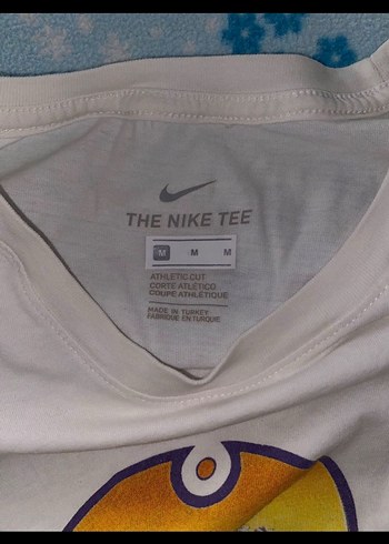 Erkek Beyaz Baskılı Kısa Kollu Tişört - Görsel 5