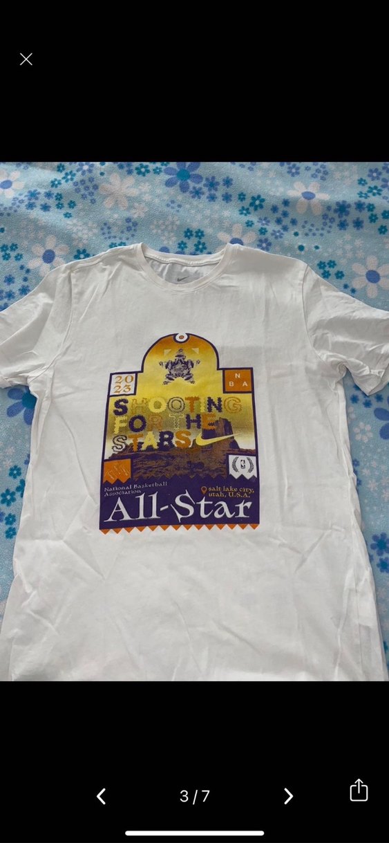 Erkek Beyaz Baskılı Kısa Kollu Tişört - Görsel 3