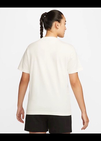 Nike Krem Baskılı Erkek/Kadin Tişört