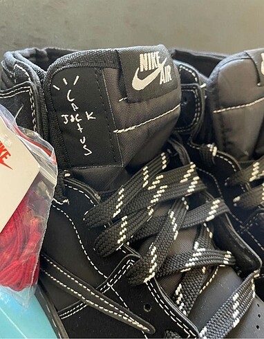 Nike İthal Nike Travis Scott Air Jorden Black