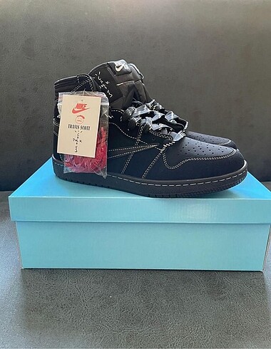 İthal Nike Travis Scott Air Jorden Black