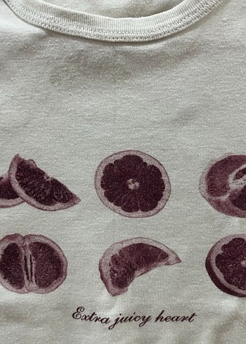 Pull&Bear Baskılı Crop - Görsel 2