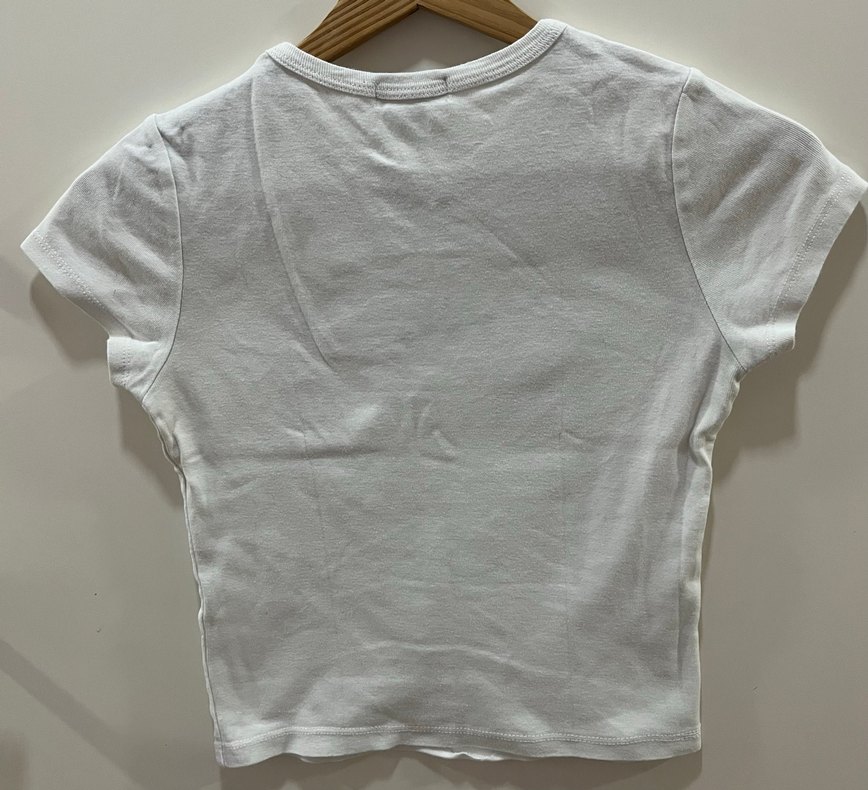 Pull&Bear Baskılı Crop - Görsel 3