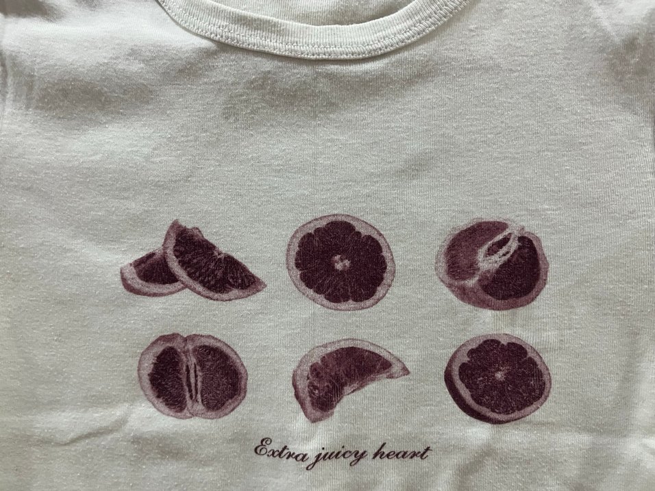 Pull&Bear Baskılı Crop - Görsel 2