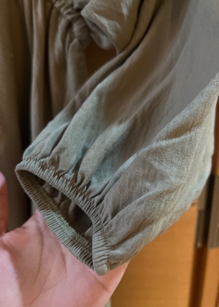 BEBLUE Çağla Yeşili Elbise (Kaçmaz Son Fiyat) - Görsel 5