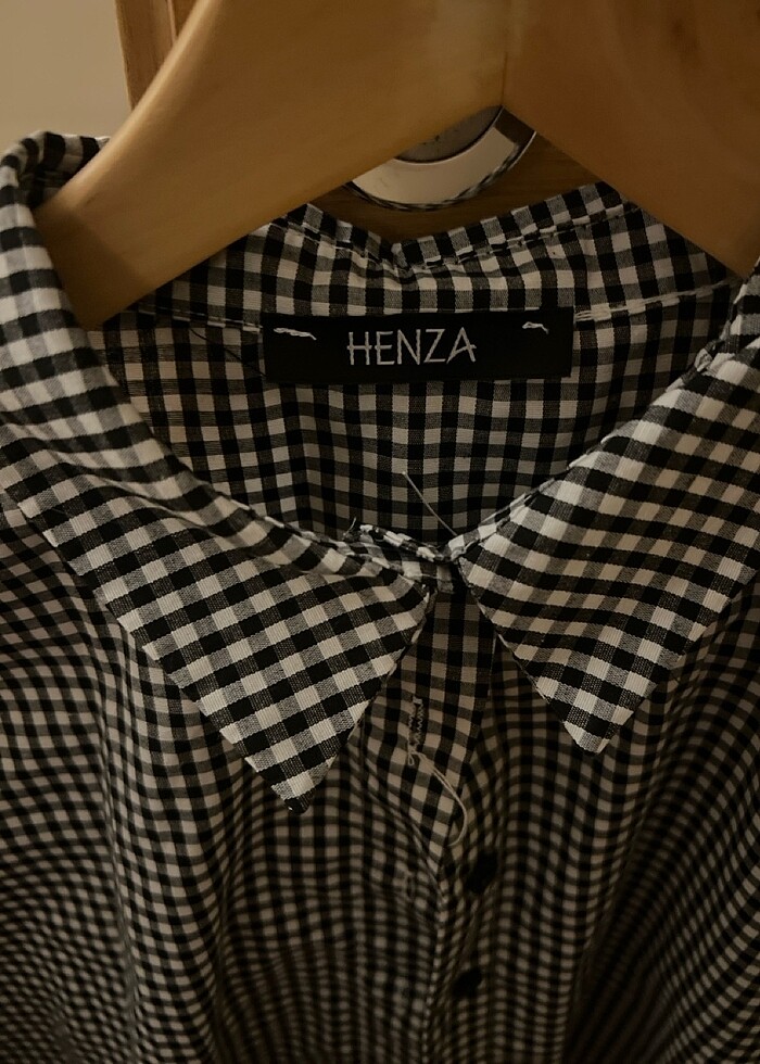 HENZA Kareli Gömlek - Görsel 2