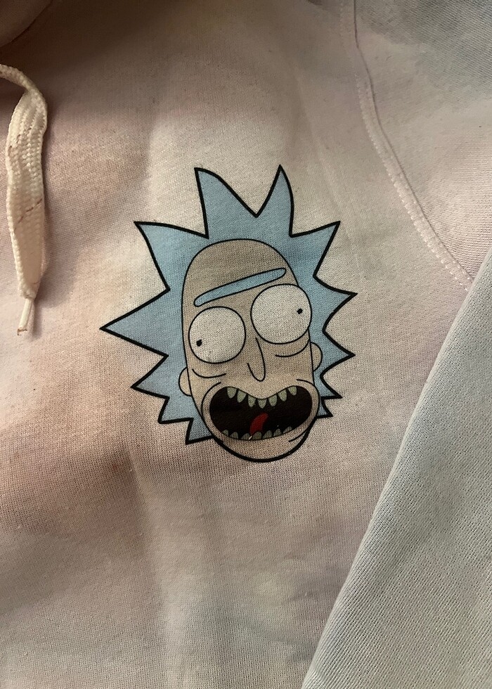 Rick & Morty Kapüşonlu Sweat - Görsel 2