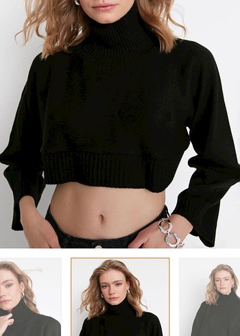 CROP KAZAK - Görsel 2