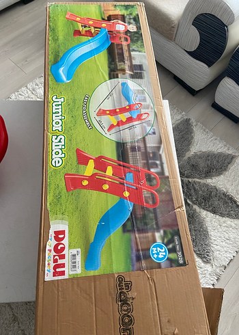Renkli Çocuk Kaydırağı - Dolu - Görsel 2