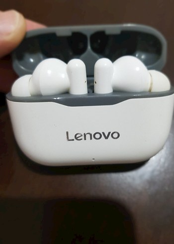 Lenovo Beyaz Kablosuz Kulaklık - Görsel 2