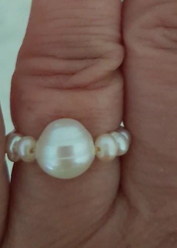 Gerçek inci yüzük - Görsel 2