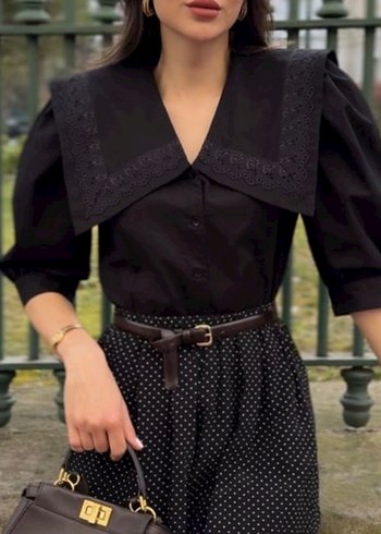 Siyah Gömlek nillush vintage