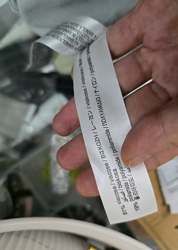 Bohem Tarzı Uzun V Yaka Gri Elbise - Görsel 8