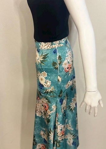 Bohem Çiçek Desenli Uzun Etek - Görsel 6