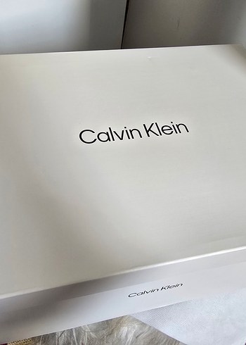Calvin Klein Siyah Deri  Spor Ayakkabı orjinal - Görsel 7