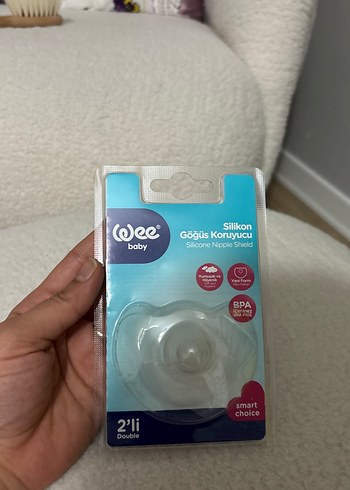 Wee Baby Silikon Göğüs Koruyucu 2'li