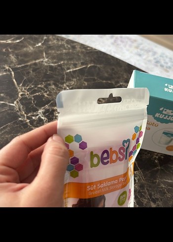 Bebs ve KUJJU Anne Sütü Saklama Seti - Görsel 2