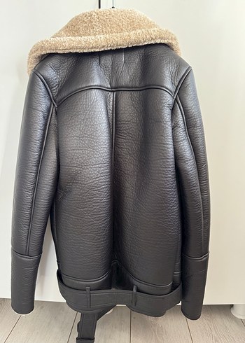xs Beden Stradivarius Biker Ceket Suni Kürklü Kadin Suni Deri xs bedeb