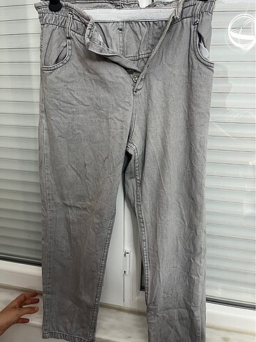 Kot pantolon beli lastikli