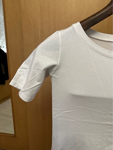 l Beden beyaz Renk T-shirt